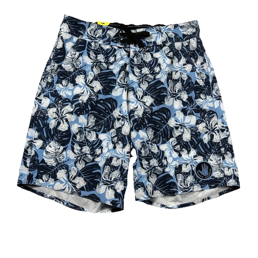 Body Glove Board Shorts Mens 32 Lined All Over Print Floral Tropical Trunks Swim